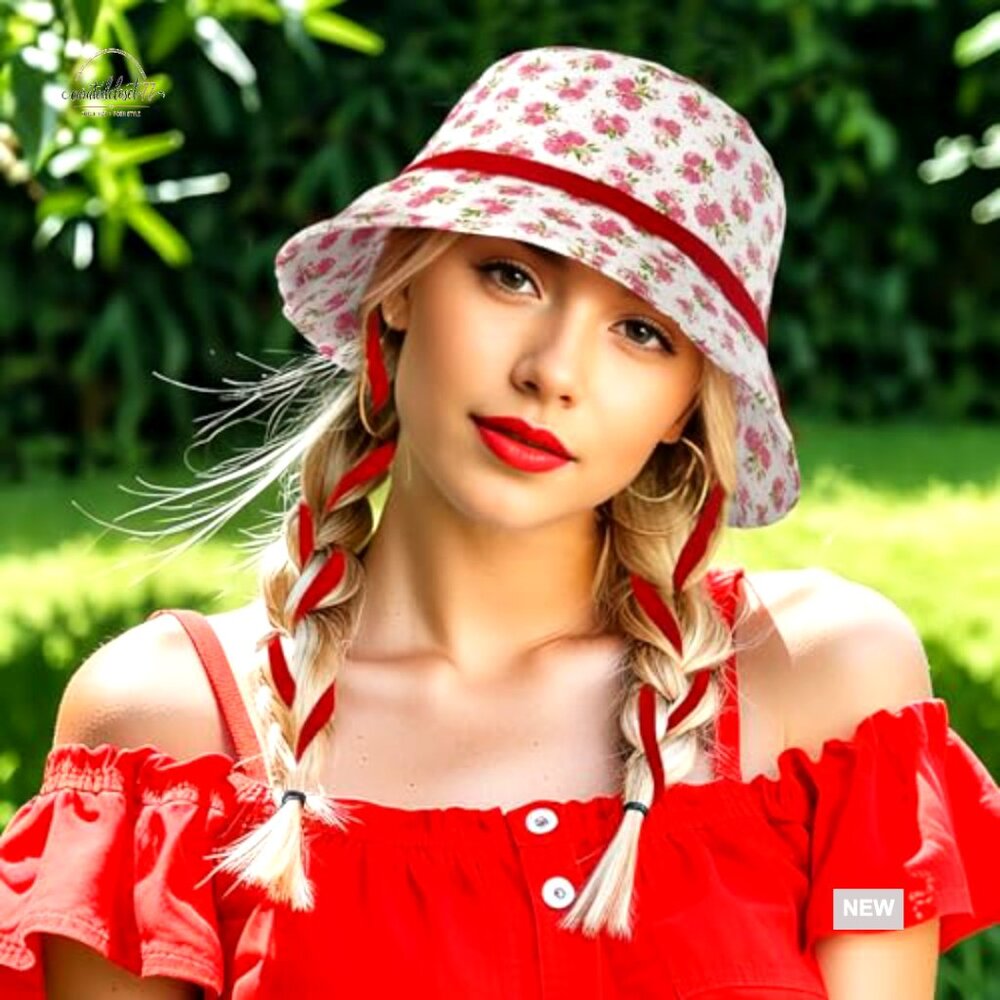 Reversible Packable Bucket Hat With Adjustable St… - image 3